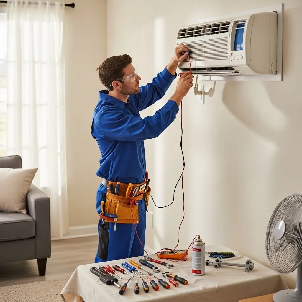 Kula Fondital Fondital klima gaz dolumu ve bakım – Enerji verimliliği artırıldı. - Teknik servis örneği